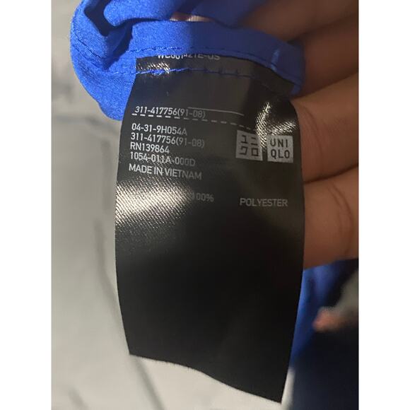 J.W. Anderson x Uniqlo Color Block Pocketable Full Zip Windbreaker Parka Jacket - Picture 9 of 9